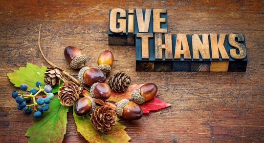 Give thanks